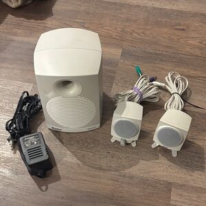 Boston Acoustics BA 635 White Speaker Set